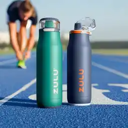 Costco Zulu Stainless Steel Water Bottle 511ml, 2 Pack in 2 Colour Sets offer