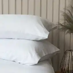 Costco Belledorm Bamboo Cotton Blend Pillowcase Pair, in 2 Colours offer