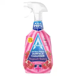 Iceland Astonish Pomegranate & Raspberry Antibacterial Surface Cleanser 750ml offer