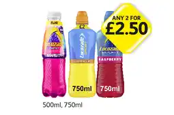 Londis Lucozade Grafrutti, Orange, Raspberry offer