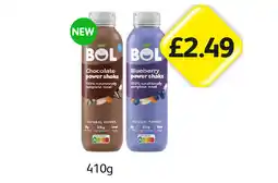 Londis Bol Chocolate Power Shake, Blueberry offer