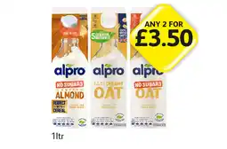 Londis Alpro No Sugars Almond, Creamy Oat, No Sugars offer
