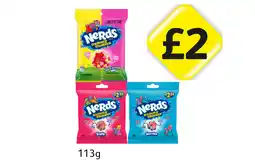 Londis Nerds Gummy Clusters Cherry Lemonade, Fruits, Berries offer