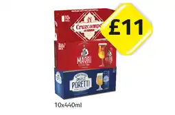 Londis Cruzcampo, Madri, Poretti offer