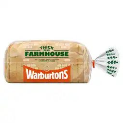 Iceland Warburtons Soft White Farmhouse Thick 800g offer