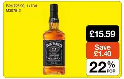 Makro Jack Daniel's Tennessee Whiskey offer