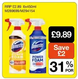 Makro Domestos Power Foam offer