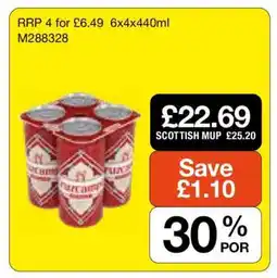 Makro Tennent's Lager offer