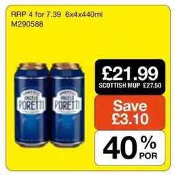 Makro Angelo Poretti offer