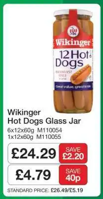 Wikinger Hot Dogs Glass Jar