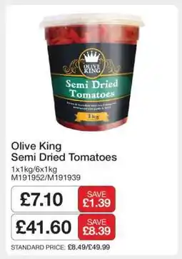 Makro Olive King Semi Dried Tomatoes offer