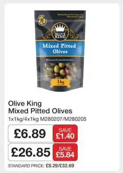Makro Olive King Mixed Pitted Olives offer