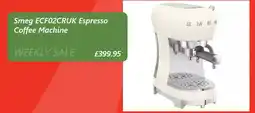 Argos Smeg ECF02CRUK Espresso Coffee Machine offer