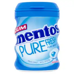 Iceland Mentos 35 Gum Pure Fresh Fresh Mint 70g offer