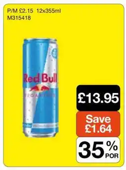 Makro Red Bull Sugar Free offer