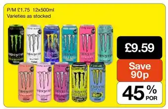 Makro Monster Energy Drink offer