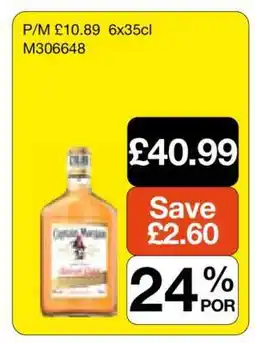 Makro Captain Morgan offer