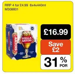 Makro Stella Artois offer