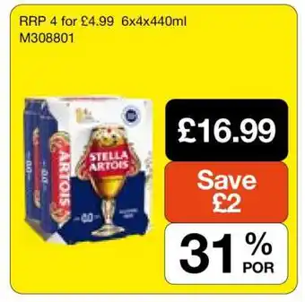 Makro Stella Artois offer