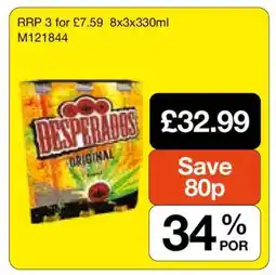Makro Desperados Original offer