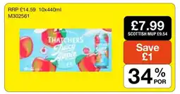 Makro Thatchers Juicy Apple Cider offer