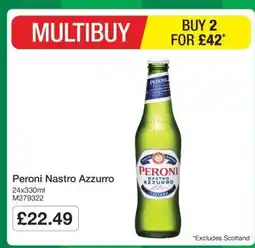 Makro PERONI NASTRO AZZURRO offer