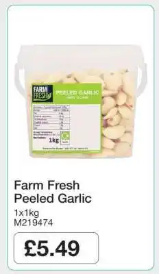 Makro Farm Fresh Peeled Garlic offer