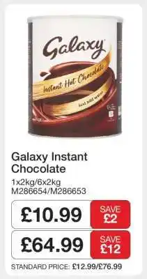 Makro Galaxy Instant Chocolate offer