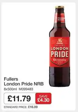 Makro Fullers London Pride NRB offer
