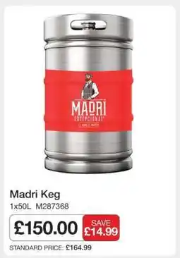 Makro Madri Keg offer