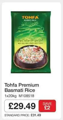 Makro Tohfa Premium Basmati Rice offer