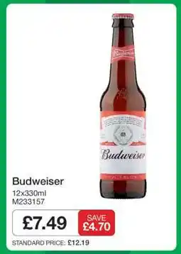Makro Budweiser offer