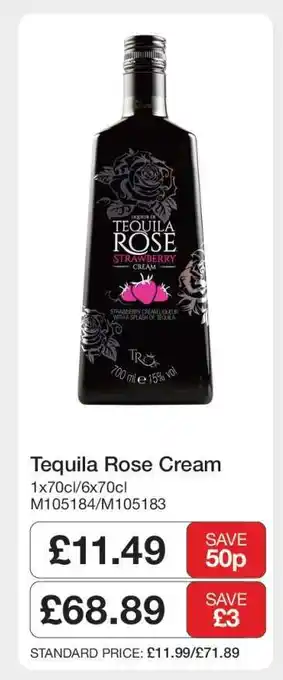 Makro Tequila Rose Cream offer
