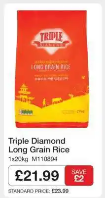 Makro Triple Diamond Long Grain Rice offer