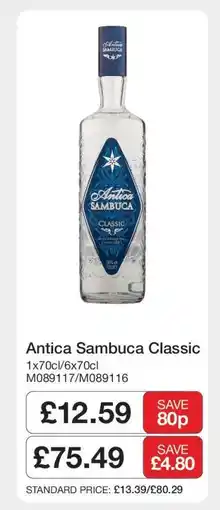 Makro Antica Sambuca Classic offer
