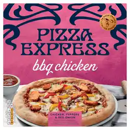 Iceland Pizza Express BBQ Chicken, Peppers & Red Onion 350g offer