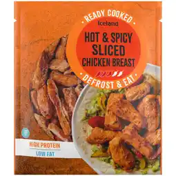 Iceland Iceland Hot & Spicy Sliced Chicken Breast 500g offer