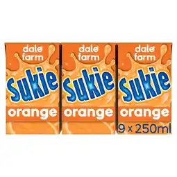 Iceland Dale Farm Sukie Orange 9 x 250ml offer