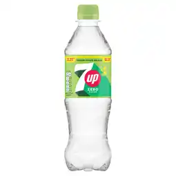 Iceland 7UP Zero Sugar Lemon & Lime Bottle PMP 500ml offer