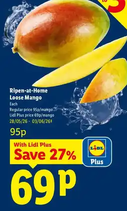 Lidl Ripen-at-Home Loose Mango offer