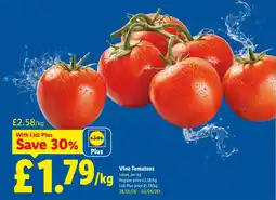 Lidl Vine Tomatoes offer