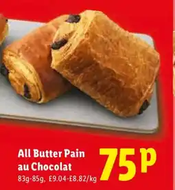 Lidl All Butter Pain au Chocolat offer