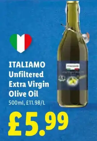 ITALIAMO Unfiltered Extra Virgin Olive Oil