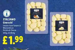 Lidl ITALIAMO Gnocchi offer