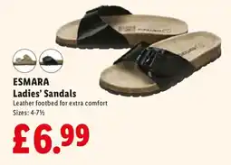 Lidl ESMARA Ladies' Sandals offer