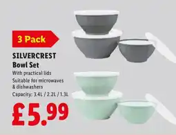 Lidl SILVERCREST Bowl Set offer
