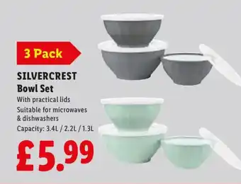 SILVERCREST Bowl Set