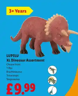 Lidl LUPILU XL Dinosaur Assortment offer