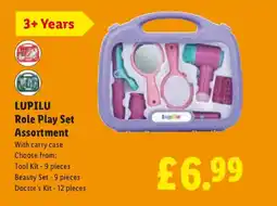 Lidl LUPILU Role Play Set Assortment offer
