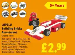 Lidl LUPILU Building Bricks Assortment offer